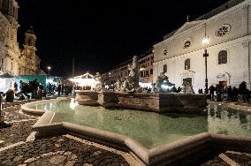 The Traditional Befana Market In Piazza Navona