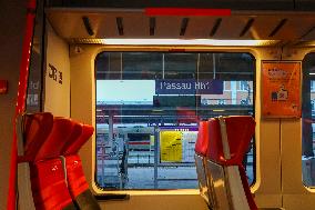 Austrian Train At Passau Station