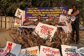 Protest In Dhaka.