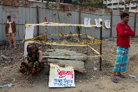 Protest In Dhaka.