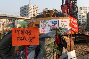 Protest In Dhaka.