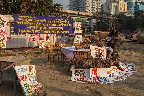 Protest In Dhaka.