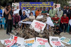 Protest In Dhaka.