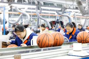 China Basketball Manufacturing Industry