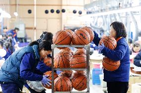 China Basketball Manufacturing Industry