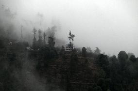 Snow Peak Mountains In Himachal Pradesh