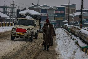 Snowfall In Kashmir