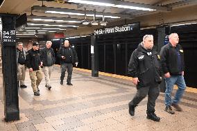 Man Reportedly Set On Fire At Penn Station In Manhattan New York City