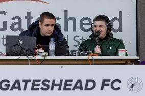 Gateshead v Hartlepool United - Vanarama National League