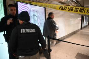 Man Reportedly Set On Fire At Penn Station In Manhattan New York City