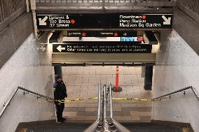 Man Reportedly Set On Fire At Penn Station In Manhattan New York City