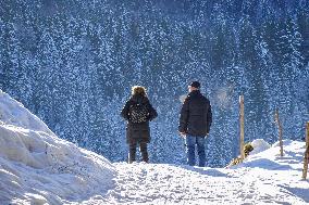 Winter Hiking In Bavaria Around Oberstaufen