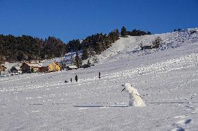 Sledging Fun In Bavaria