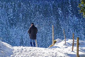 Winter Hiking In Bavaria Around Oberstaufen