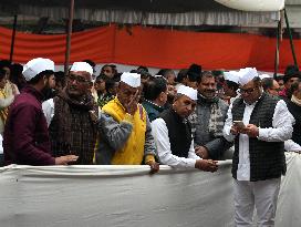 Last Respects Paid To Former Indian Prime Minister Manmohan Singh