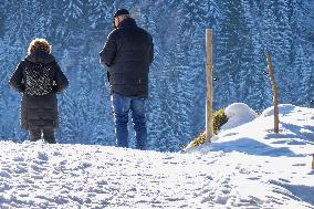 Winter Hiking In Bavaria Around Oberstaufen