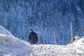 Winter Hiking In Bavaria Around Oberstaufen