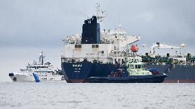 Oil tanker Eagle S suspected of the disruption of the Finland-Estonia electrical link Estlink 2