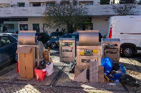 Lisbon Braces For Christmas Strike As Rubbish Collectors Challenge Minimum Service Rules