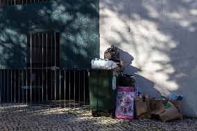 Lisbon Braces For Christmas Strike As Rubbish Collectors Challenge Minimum Service Rules