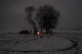 Snowfall In Kashmir