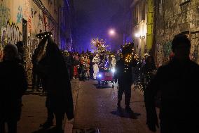 Christmas Carol Procession In Poland