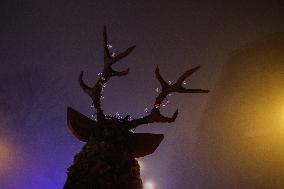 Christmas Carol Procession In Poland