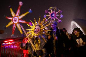 Christmas Carol Procession In Poland