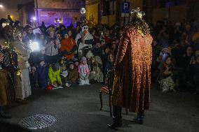 Christmas Carol Procession In Poland