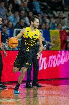 Bruno Fitipaldo of CB Canarias in action during the Liga Endesa 2024- 2025  match between Morabanc Andorra v CB Canarias at Poli