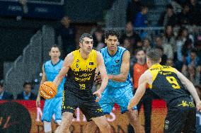 Giorgi Shermadini of CB Canarias in action during the Liga Endesa 2024- 2025  match between Morabanc Andorra v CB Canarias at Po