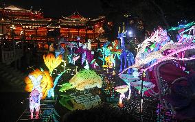 2025 Year of the Snake Yu Garden Lantern Festival First Lights Up