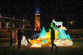 Ancient Festive Town Lantern