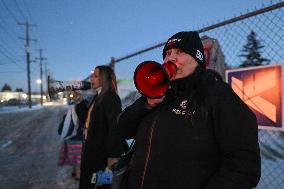 Flash Rally At Demolition Site Remembers Atonement Home Survivors