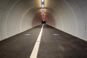 Cycle And Pedestrian Tunnel Through The Georgsberg In Passau