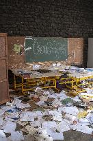 Devastated Nursery School After the Cyclone Chido in Doujani - Mayotte