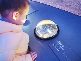 China's Lunar Exploration Project Chang 'e-5 Lunar Sample Exhibition