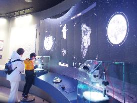 China's Lunar Exploration Project Chang 'e-5 Lunar Sample Exhibition