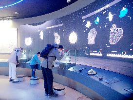 China's Lunar Exploration Project Chang 'e-5 Lunar Sample Exhibition