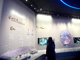 China's Lunar Exploration Project Chang 'e-5 Lunar Sample Exhibition