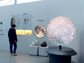 China's Lunar Exploration Project Chang 'e-5 Lunar Sample Exhibition