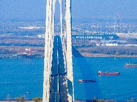 Nanjing Xianxin Road Yangtze River Bridge