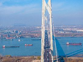 Nanjing Xianxin Road Yangtze River Bridge