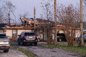 Multiple Tornadoes Hit Texas - Houston