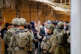 Israeli Security Measures in Hebron Old City