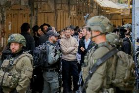 Israeli Security Measures in Hebron Old City