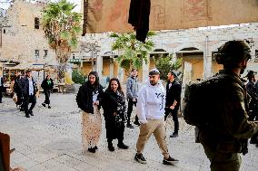 Israeli Security Measures in Hebron Old City