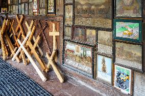 Shrine Of Our Lady, Chapel Of Grace In The Bavarian City Altoetting,