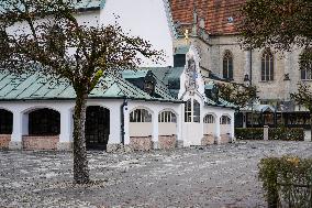 Shrine Of Our Lady, Chapel Of Grace In The Bavarian City Altoetting,