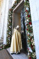 Cardinal Baldassare Reina opens the Holy Door of Rome's St. John - Vatican